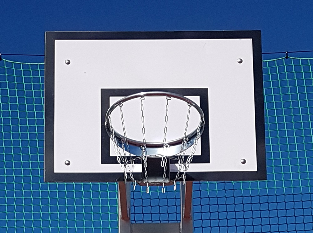 Basketballnetz aus Edelstahl